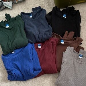 Lot of 7 Old Navy women’s long sleeve shirts